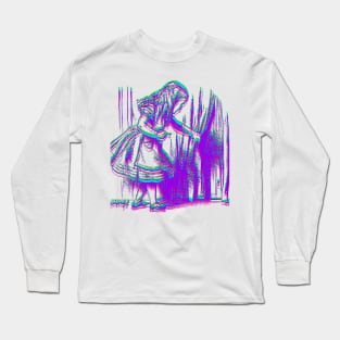 Alice in Wonderland Psychedelic Long Sleeve T-Shirt